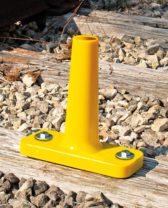 Track Clearance Marker – Bright Yellow (Exposed Rail)