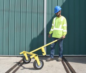 Item #: 4025-20 Flush Rail Car Stop Cart